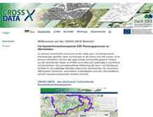 Tablet Screenshot of cross-data.eu